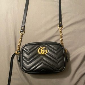 Gucci Marmont Mini Leather Bag
